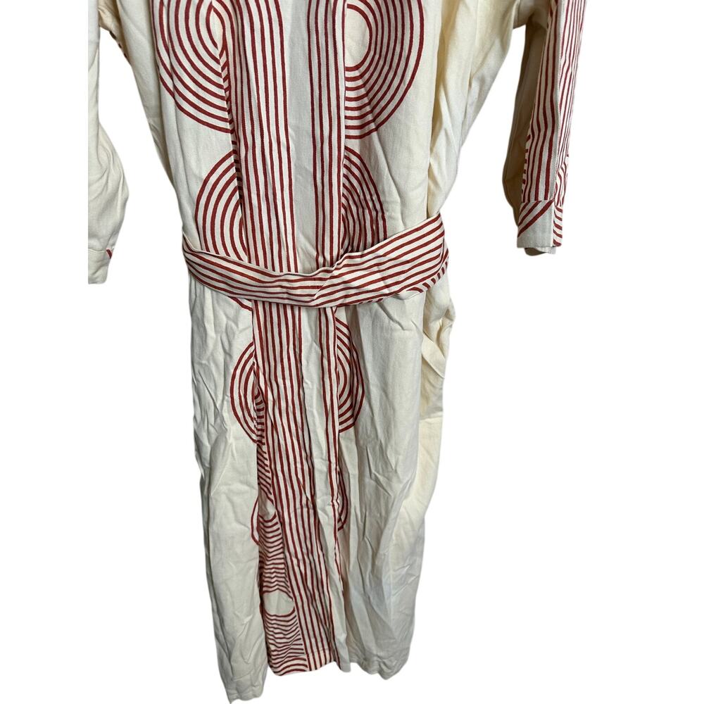 Block Shop Textiles Poiret Robe size XXL/XXXL Geometric Hand Printed - Picture 13 of 13